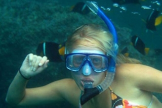 Diversión de snorkel